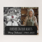 Modernes Einfaches Foto Jigsaw Puzzle (Horizontal)