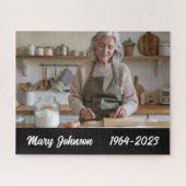 Modernes Einfaches Foto Jigsaw Puzzle (Horizontal)