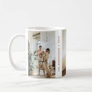 Modernes, einfaches Foto Kaffeetasse