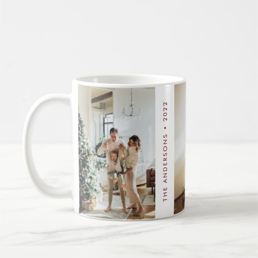 Modernes, einfaches Foto Kaffeetasse (Links)