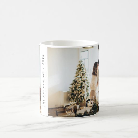 Modernes, einfaches Foto Kaffeetasse (Mittel)