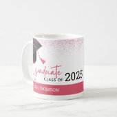 Modernes, einfaches Foto mit weißem Abschluss Kaffeetasse (Vorderseite Links)