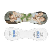 Modernes einfaches Foto "Worlds Best Daddy" Keepak Baseball (Paneele)