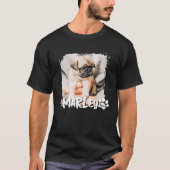 Modernes, einfaches Grunge Foto T-Shirt (Vorderseite)