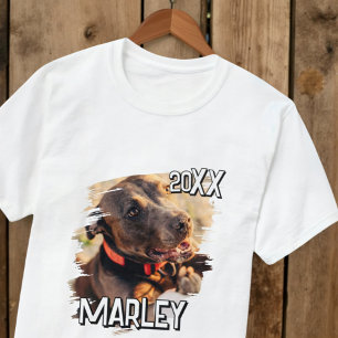 Modernes, einfaches Grunge Foto T-Shirt