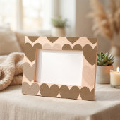 Modernes, einfaches Herzdesign Geätzte Rahmen