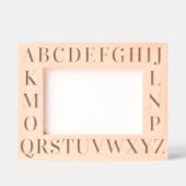 Modernes einfaches Kinderlernen, das englische Alp Geätzte Rahmen (Vorderseite)