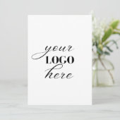 Modernes, einfaches Logo/Foto für Ihr Unternehmen (Stehend Vorderseite)