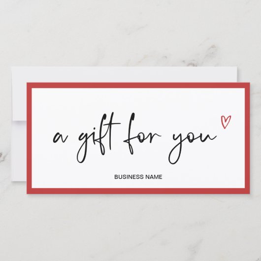 Modernes, einfaches Logo für das rote Herz (Vorderseite)