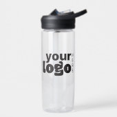 Modernes, einfaches Logo hier Trinkflasche (Links)