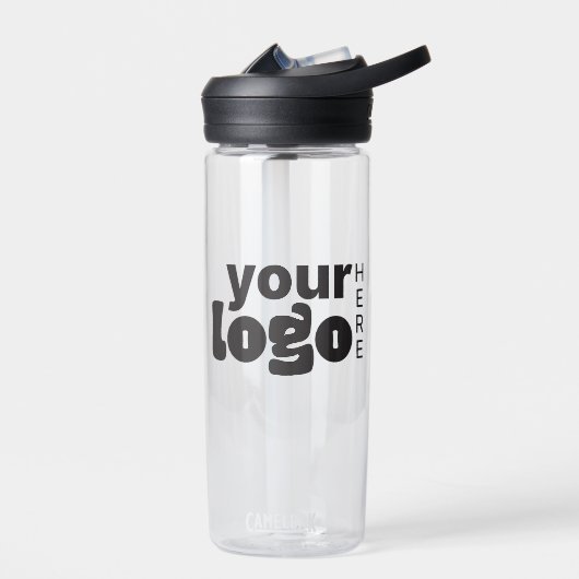 Modernes, einfaches Logo hier Trinkflasche (Links)