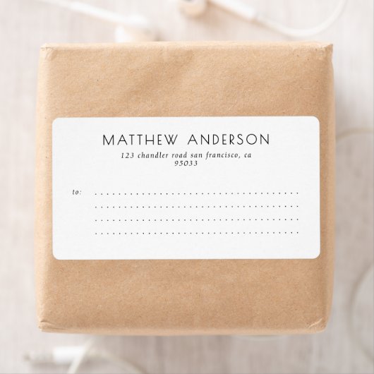 Modernes, einfaches Minimalistisches Mailing für U (Insitu)