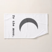 Modernes, einfaches Mondpreisangebot Handtuch (Handtuch)