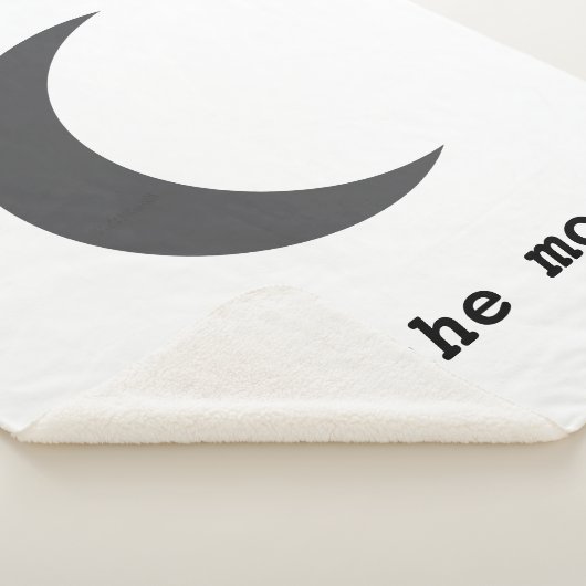 Modernes, einfaches Mondpreisangebot Sherpadecke (3/4)