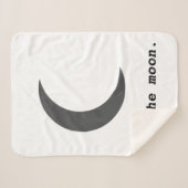 Modernes, einfaches Mondpreisangebot Sherpadecke (Vorderseite (Horizontal))