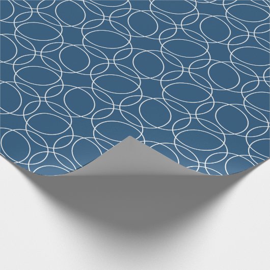 Modernes, einfaches Muster Geschenkpapier (Ecke)