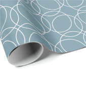 Modernes, einfaches Muster Geschenkpapier (Rolleneckpunkt)