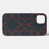 Modernes, einfaches, niedliches, spielerisches geo Case-Mate iPhone hülle (Rückseite (Horizontal))