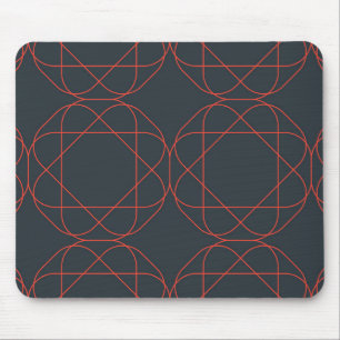 Modernes, einfaches, niedliches, spielerisches geo mousepad