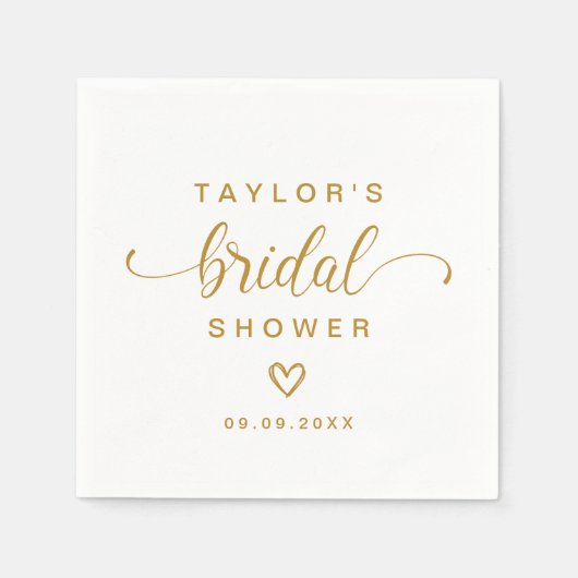 Modernes, einfaches Party für elegantes Skript-Bra Serviette (Vorderseite)