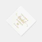 Modernes, einfaches Party für elegantes Skript-Bra Serviette (Ecke)