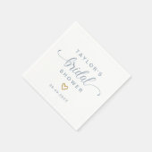 Modernes, einfaches Party für elegantes Skript-Bra Serviette (Ecke)