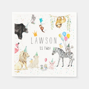 Modernes, einfaches Party Serviette