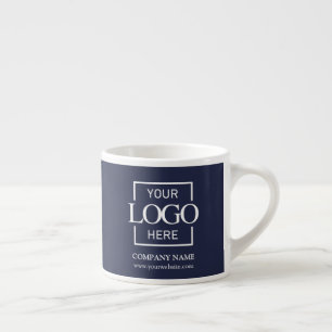 Modernes einfaches personalisiertes Firmen-Brandin Espressotasse
