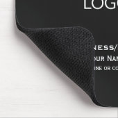 Modernes einfaches professionelles Logo Mousepad (Ecke)
