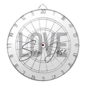 Modernes, einfaches, schickes, cooles Design Love  Dartscheibe