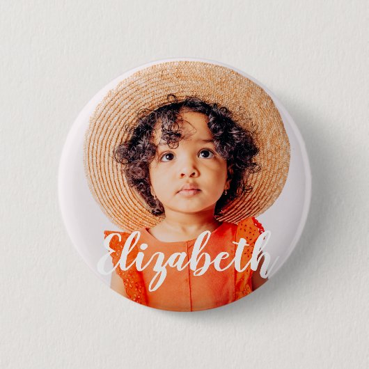 Modernes, einfaches Skript, das Ihren Namen und Ih Button (Vorderseite)