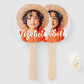 Modernes, einfaches Skript, das Ihren Namen und Ih Fächer (Vorne und Hinten)