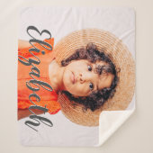 Modernes, einfaches Skript, mit dem Sie Ihren Name Sherpadecke (Vorderseite)