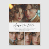 Modernes, einfaches Skriptverzeichnis Speichern de Magnetkarte (Vorderseite)