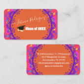 Modernes einfaches Spanisch Visitenkarte (Vorne/Hinten)