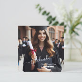 Modernes einfaches Spanisches Appartement Dankesch Dankeskarte (Stehend Vorderseite)