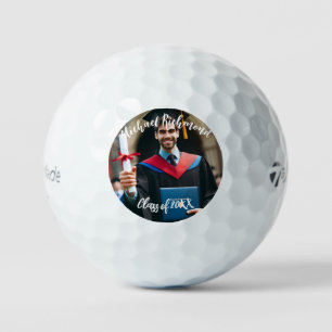 Modernes, einfaches Spanisches Foto   Benutzerdefi Golfball