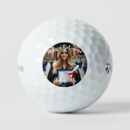 Modernes, einfaches Spanisches Foto | Benutzerdefi Golfball