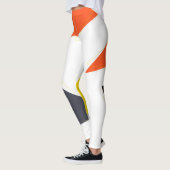 Modernes, einfaches, spielerisches geometrisches M Leggings (Links)