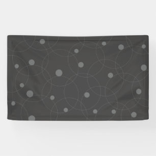 Modernes, einfaches, spielerisches, lustiges Kreis Banner
