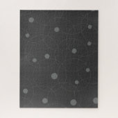 Modernes, einfaches, spielerisches, lustiges Kreis Puzzle (Vertikal)