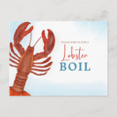 Modernes, einfaches und elegantes Restaurant Rote Postkarte (Vorderseite)