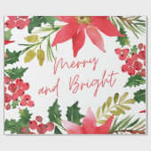 Modernes, einfaches und helles Script-Wrapping-Pap Geschenkpapier (Flach)