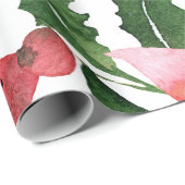 Modernes, einfaches und helles Script-Wrapping-Pap Geschenkpapier (Rolleneckpunkt)