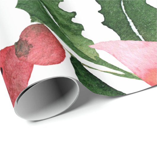 Modernes, einfaches und helles Script-Wrapping-Pap Geschenkpapier (Rolleneckpunkt)