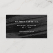 Modernes, einfaches und klassisches Beauty Pink Visitenkarte (Rückseite)