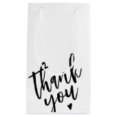 Modernes, einfaches Unternehmen Vielen Dank Kleine Geschenktüte (Vorderseite)