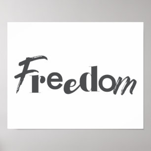 Modernes, einfaches, urbanes, cooles Design der Fr Poster