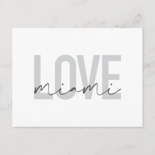 Modernes, einfaches, urbanes, cooles Design der Li Postkarte