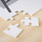 Modernes, einfaches, urbanes, cooles Design Liebe Puzzle (Seite)